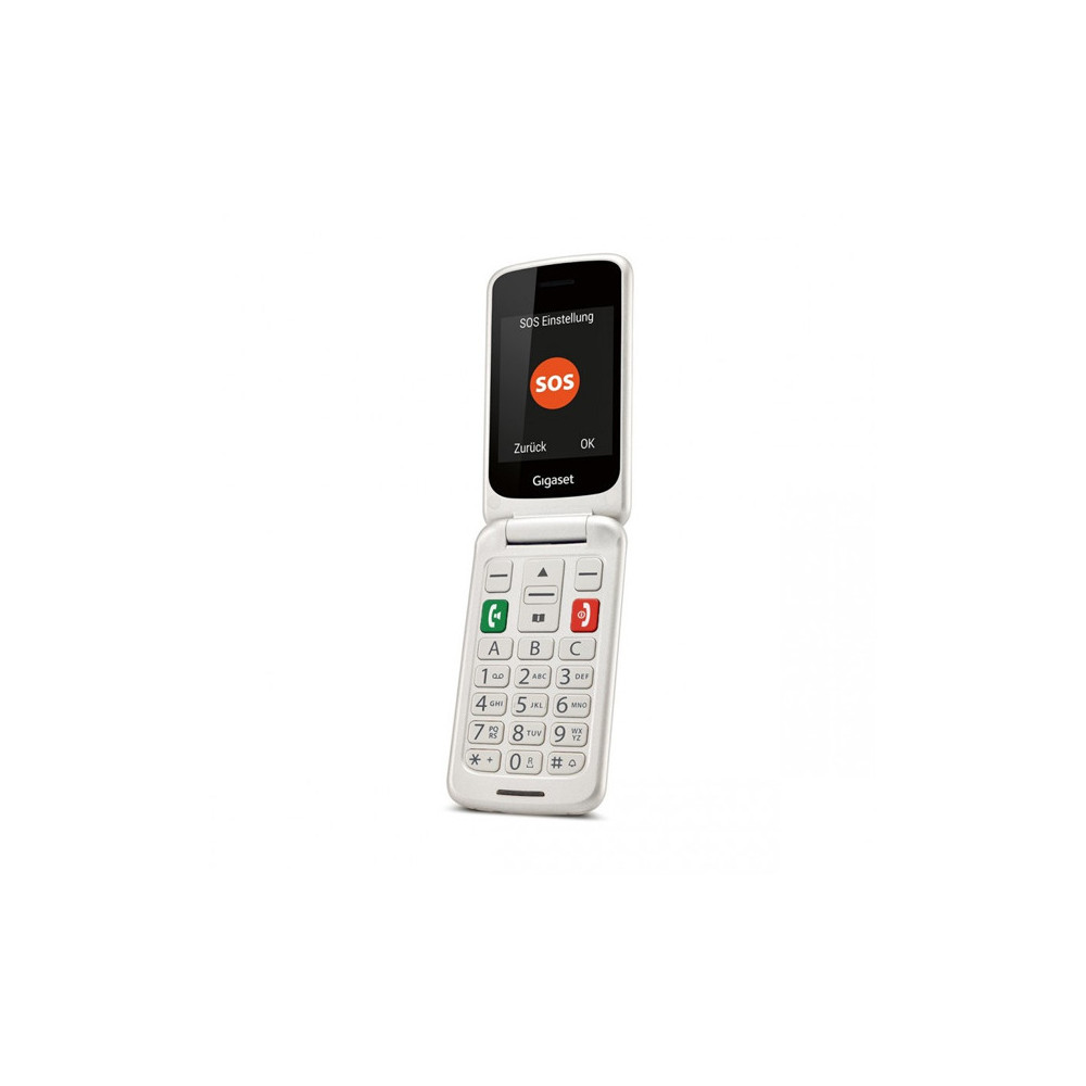 GIGASET GL590 (BIANCO) - TELEFONO CELLULARE SENIOR CLAMSHELL