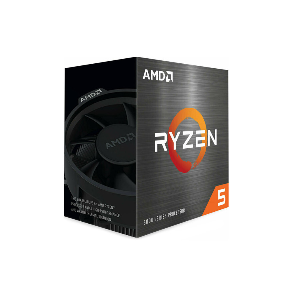 AMD RYZEN 5 5600G - CPU BOX - BASE 3.9 GHZ / TURBO 4.4 GHZ - CACHE 16 MB - SOCKET AM4