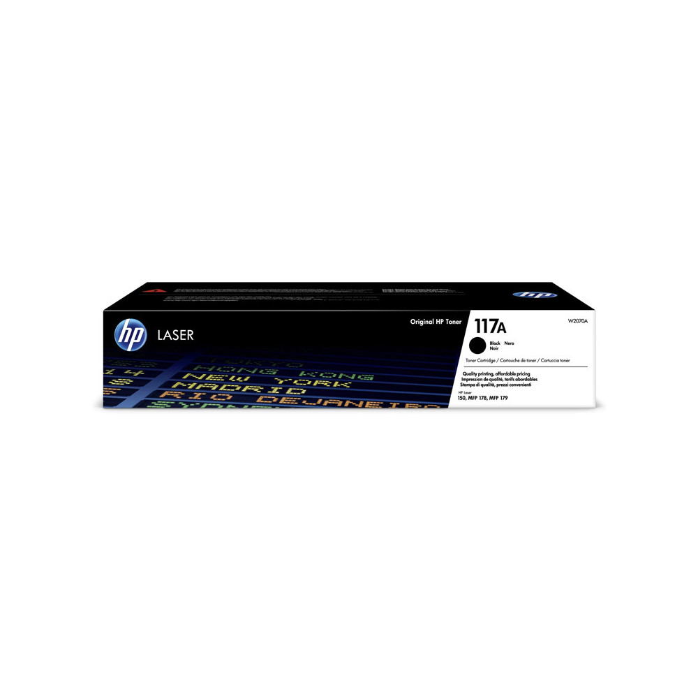 HP 117A BLACK (W2070A) - TONER ORIGINALE