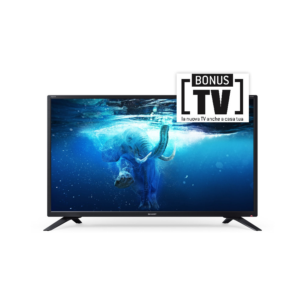 SHARP 32BC2E - 32 SMART TV LED HD - AUDIO HARMAN KARDON - BLACK - IT